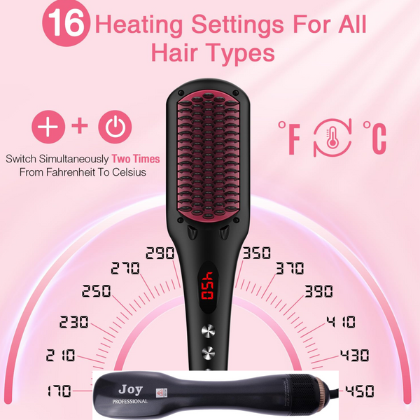 JOY PROFESSIONAL STYLING BRUSH 2 IN 1