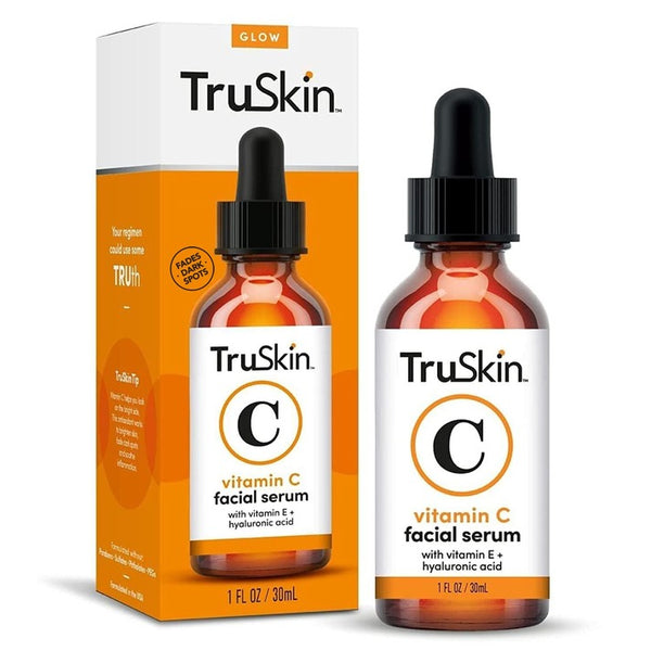 True Skin Vitamin C Face Serum – Anti Aging Facial Serum with Vitamin C\Vitamin E – for Dark Spots, Eye Area, Wrinkles, 1 Fl Oz